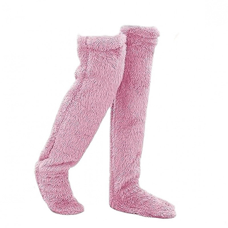Damen Wärmefusswärmer Weich Plüsch Socken