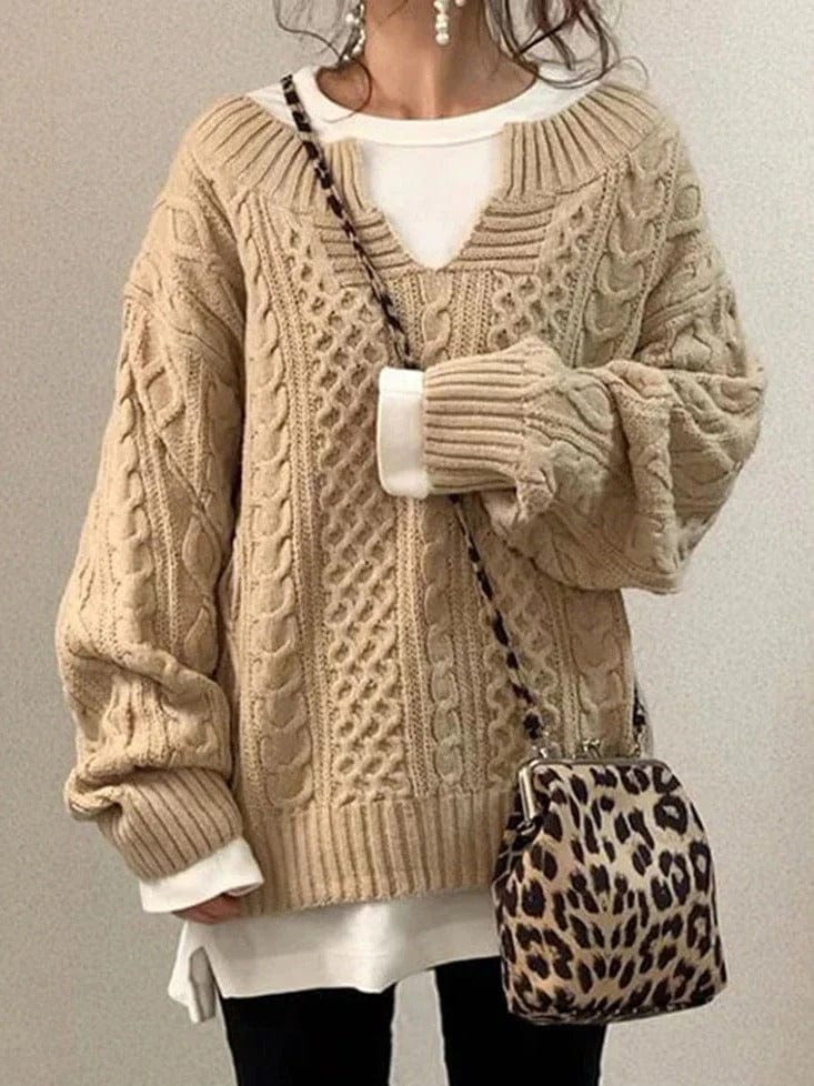 Winter Sweatshirt Oversized Modern Trendy - IdealeKleiden