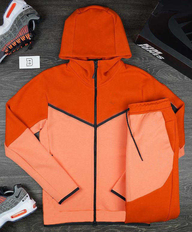 Herren Sport Hoodie Set Atmungsaktiv Modern Design