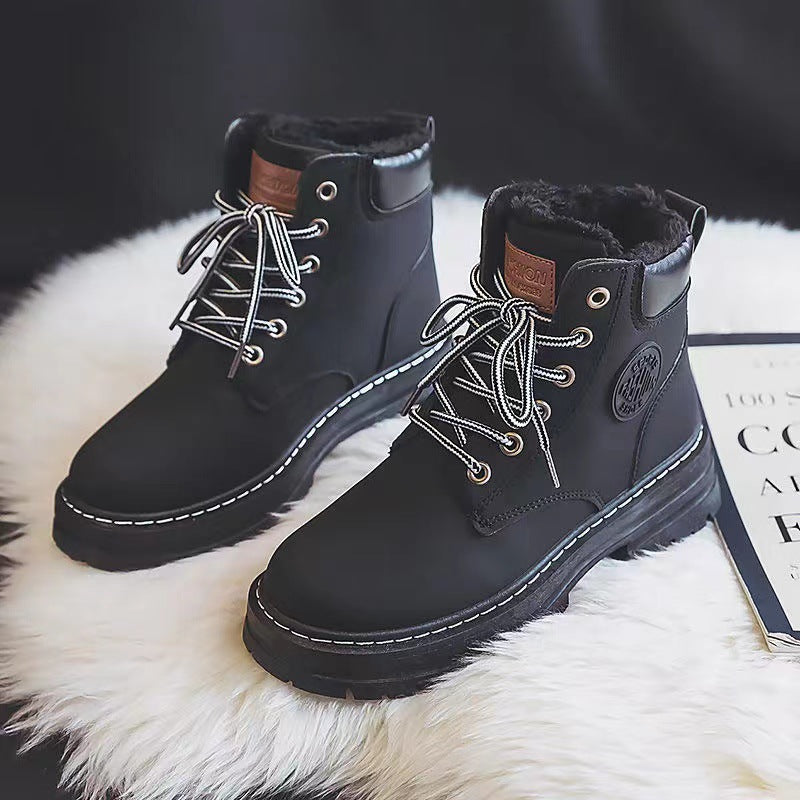 Bequeme Damenstiefel aus Baumwolle