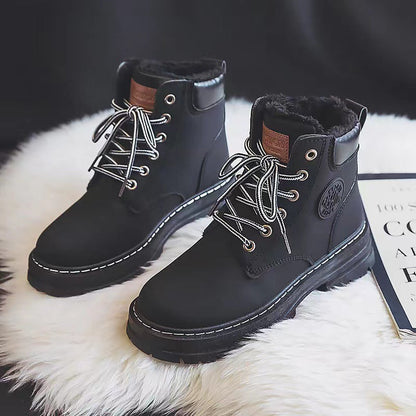 Bequeme Damenstiefel aus Baumwolle