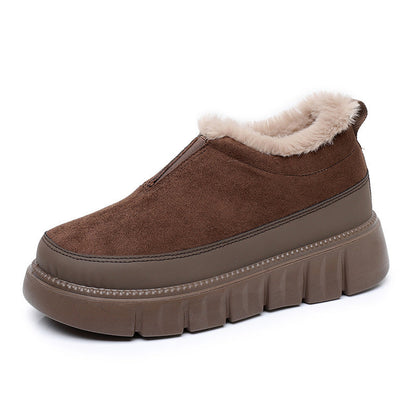 Damen Winter-Slipper Weich Plüsch Rutschfest