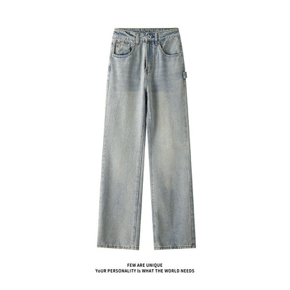 Herren Comfort Jeans Hoher Bund Praktisch - IdealeKleiden