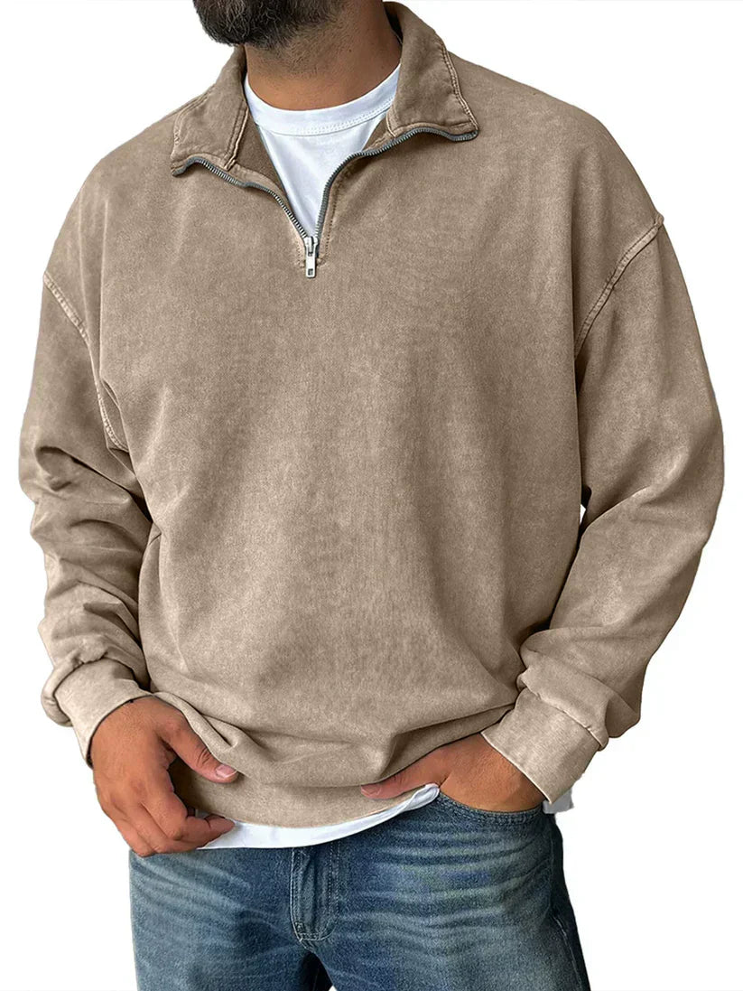 Emil - Sweatshirt Mit Reißverschluss & Lockere Passform