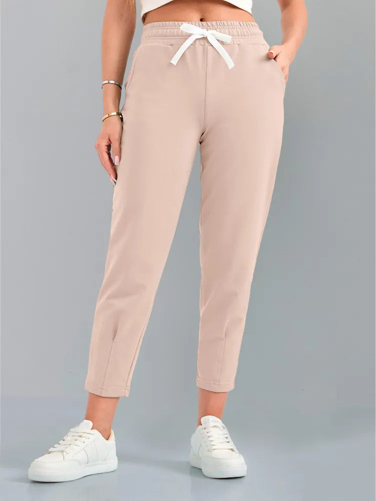 Damen Jogginghose Bequem Freizeitmode