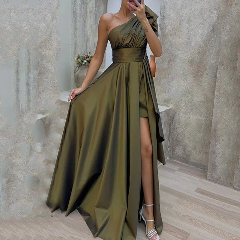 Elegantes Damen Abendkleid mit Puffrock - IdealeKleiden