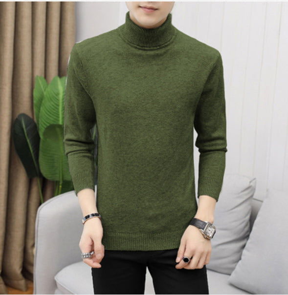 Herren Rollkragenpullover aus Baumwolle Elegantes Design