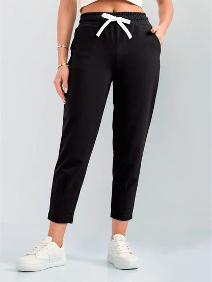 Damen Jogginghose Bequem Freizeitmode