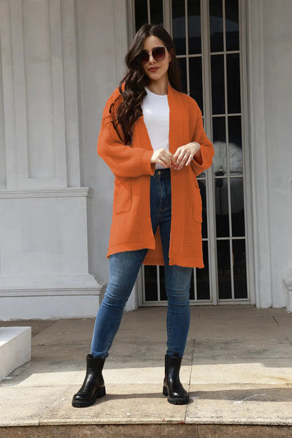 Damen Strickjacke Elegant Übergröße