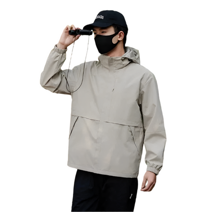 Leichte Wasserdichte Herren Outdoorjacke