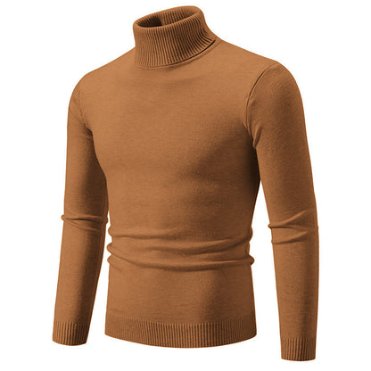 Herren Rollkragenpullover Feine Baumwolle Elegantes Design