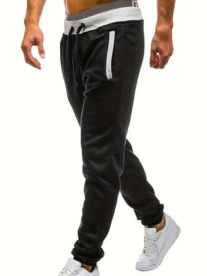 Herren Jogginghose Sportlich Bequem mit Seitentaschen