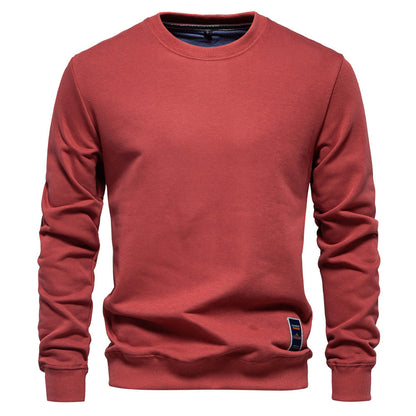 Herren Sweatshirt Klassisch Rundhals Modern Style