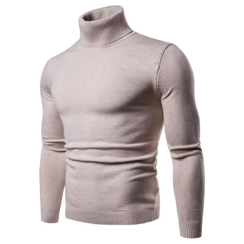 Herren Pullover Merinowolle Warm Elegant