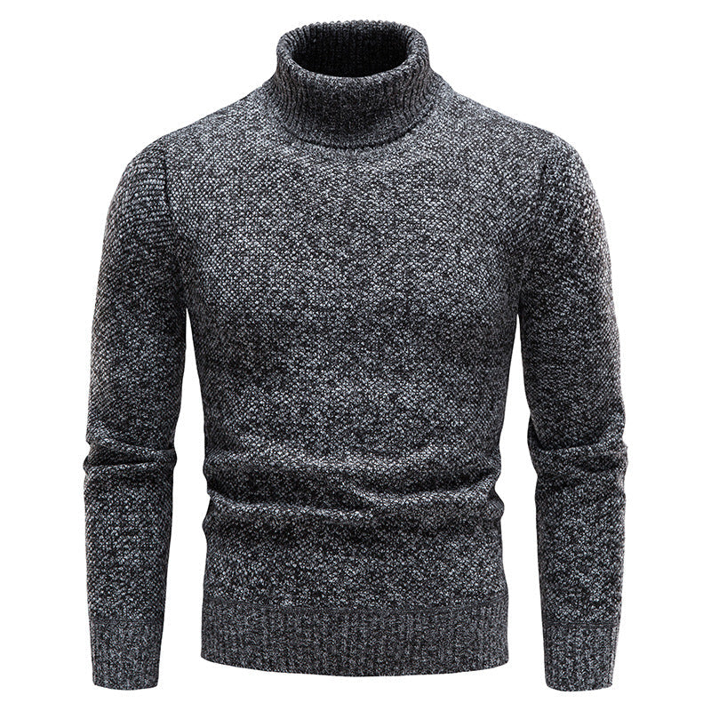 Herren Rollkragenpullover Weich Bequem Kaschmir