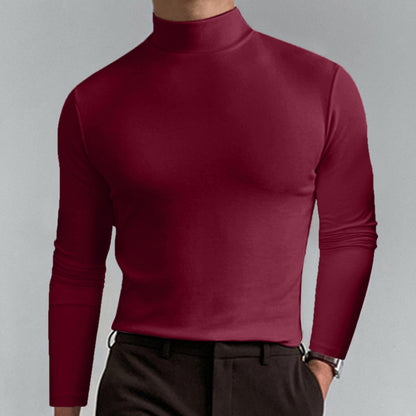 Herren Rollkragenpullover Schick Modern