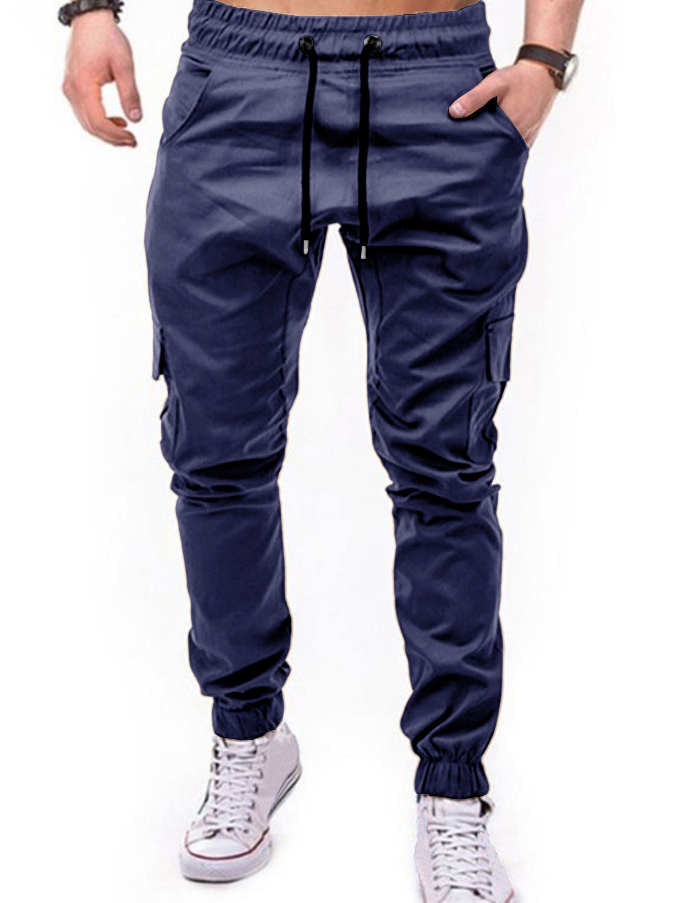 Herren Cargo-Hose Bequem Mit Vielfachen Taschen
