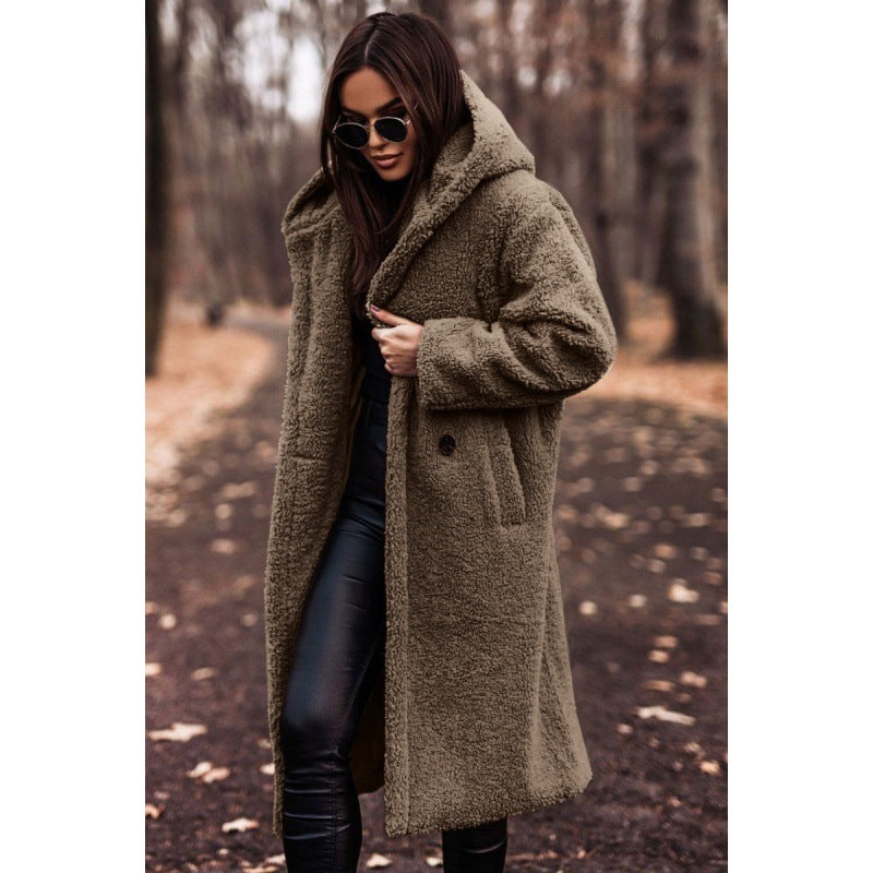Damen Oversized Mantel Weich & Bequem
