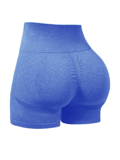 Damen Fitness Shorts Hoch Tailliert Komfortabel