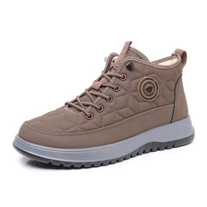 Damen Winterstiefel Warm Isoliert Elegant