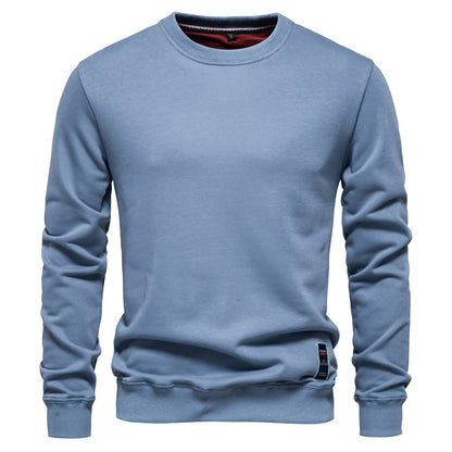 Herren Sweatshirt Klassisch Rundhals Modern Style