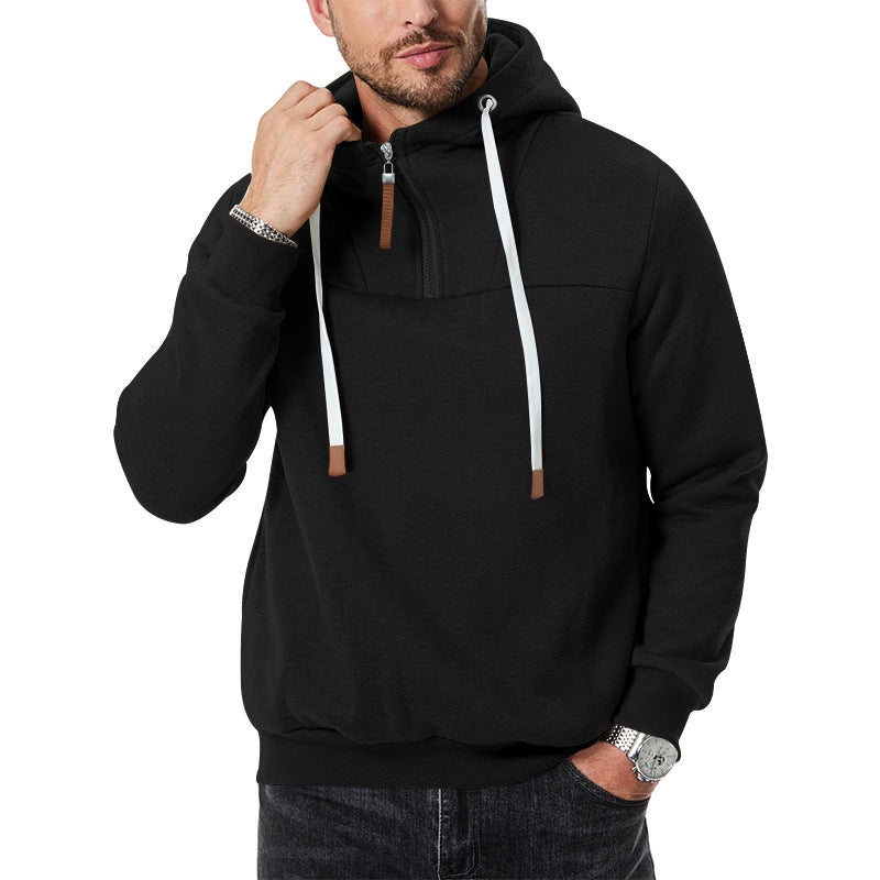 Herren Sport Hoodie Modern Reißverschluss Design