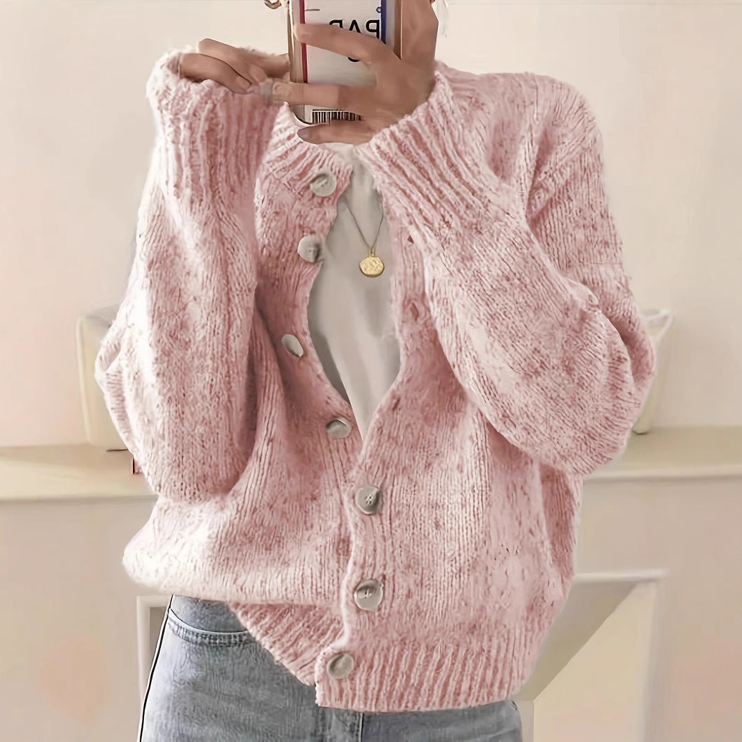 Damen Strickjacke Weich Gemütlich - IdealeKleiden