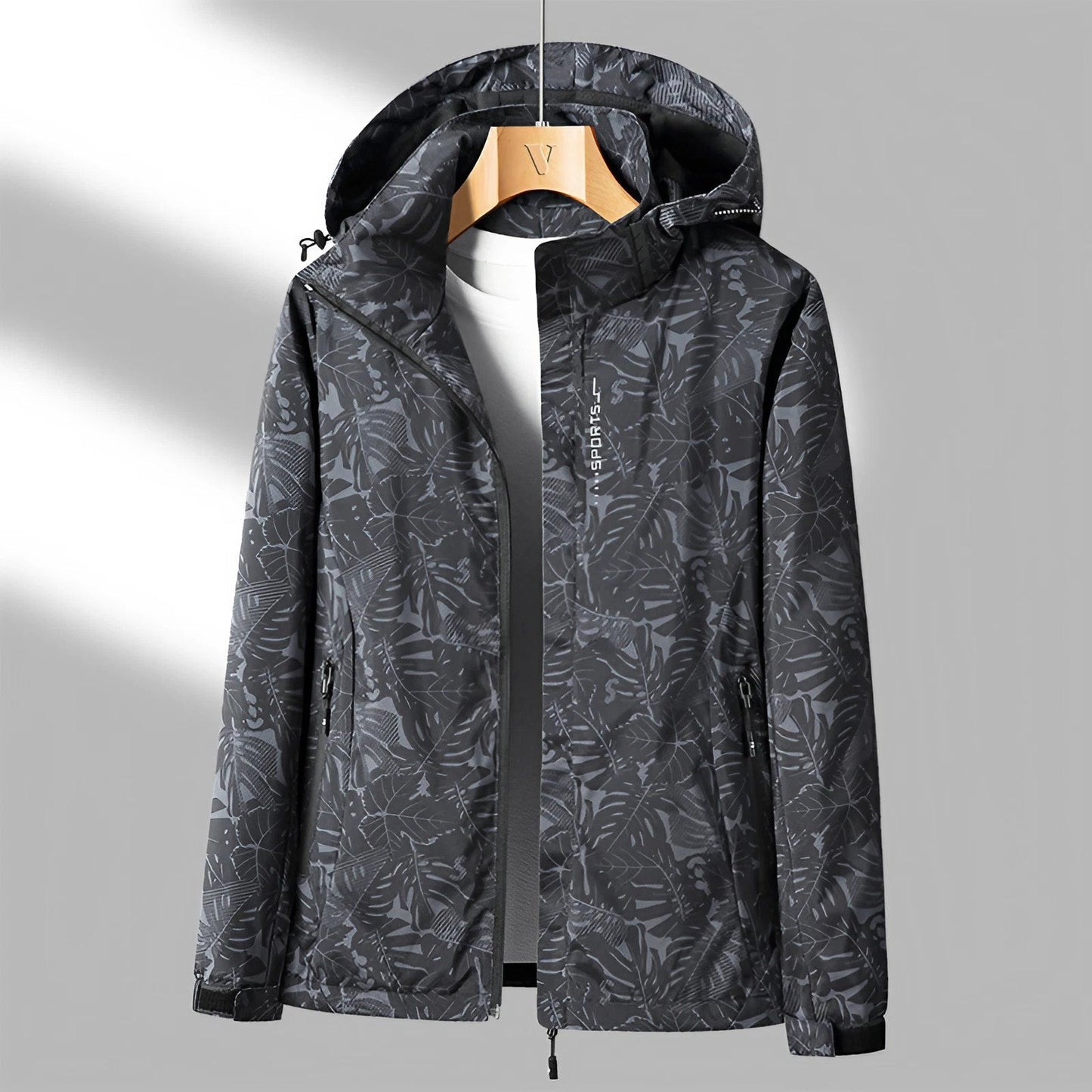 Wasserdichte Outdoor-Jacke Winddicht Verstellbar