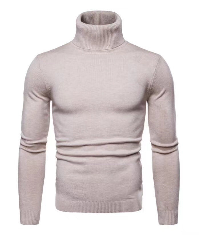 Herren Rollkragenpullover aus Baumwolle Elegantes Design