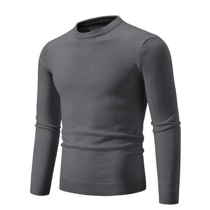 Herren Pullover Rundhals Elegantes Design Baumwolle