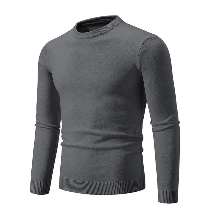 Herren Pullover Rundhals Elegantes Design Baumwolle