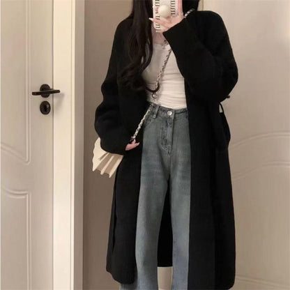 Damen Strickjacke Oversized Weich