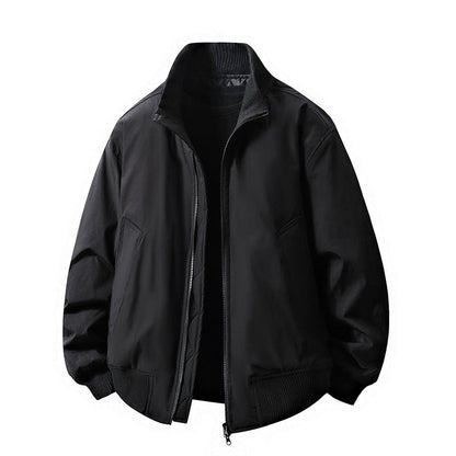 Herren Lederjacke Elegant Slim Fit Design