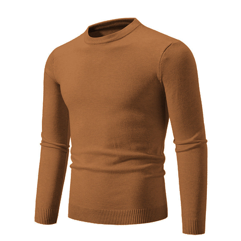 Herren Pullover Rundhals Elegantes Design Baumwolle