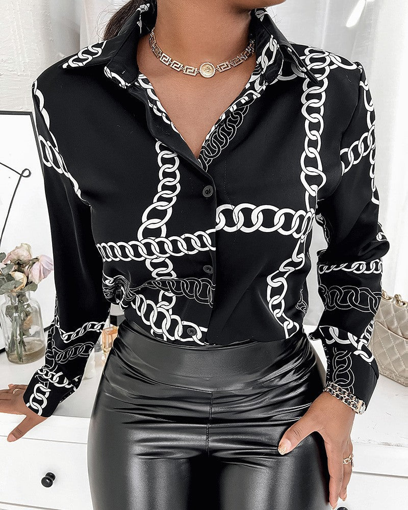 Damen Langarmshirt Elegantes Design