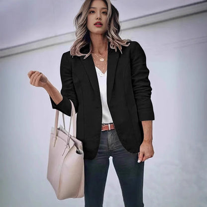 Damen Blazer Elegant Tailliert Moderner Schnitt