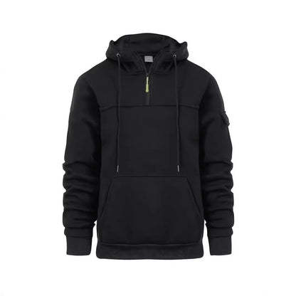 Herren Hoodie Sportlich Mit Taschen