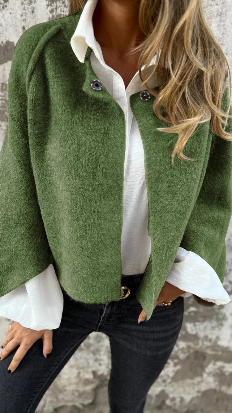 Kurze Cashmere Damenjacke Luxus Qualität