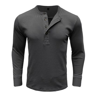 Lange Ärmel Kleid Damen Baumwolle Relaxed Fit - IdealeKleiden