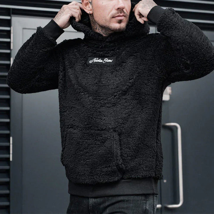 Alfi - Bequemer Herren Hoodie Warm Verzierter Style