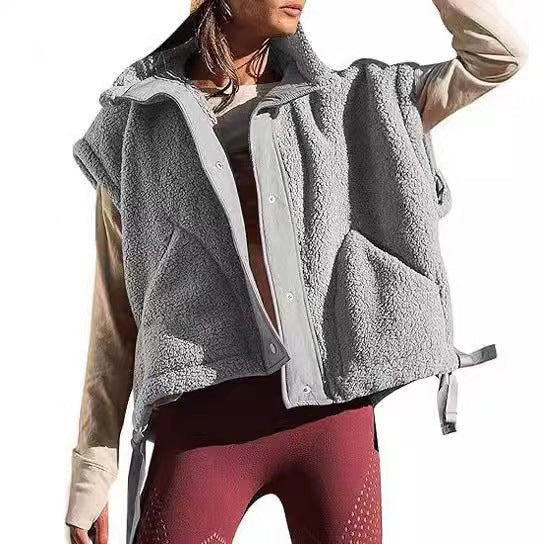 Damen Fleeceweste Modern Trendy
