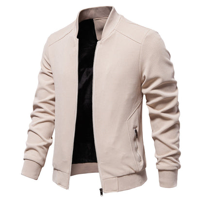Stilvolle Bomberjacke Herren Winterjacke Modern - IdealeKleiden