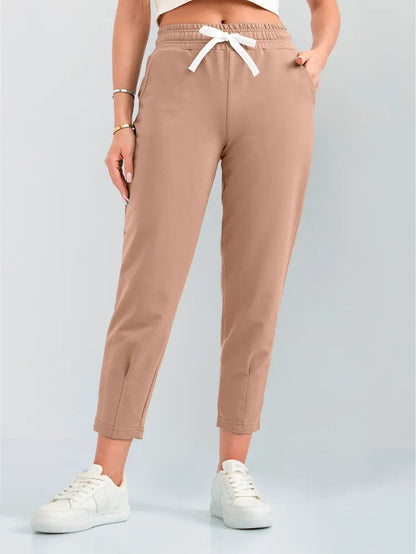 Damen Jogginghose Bequem Freizeitmode