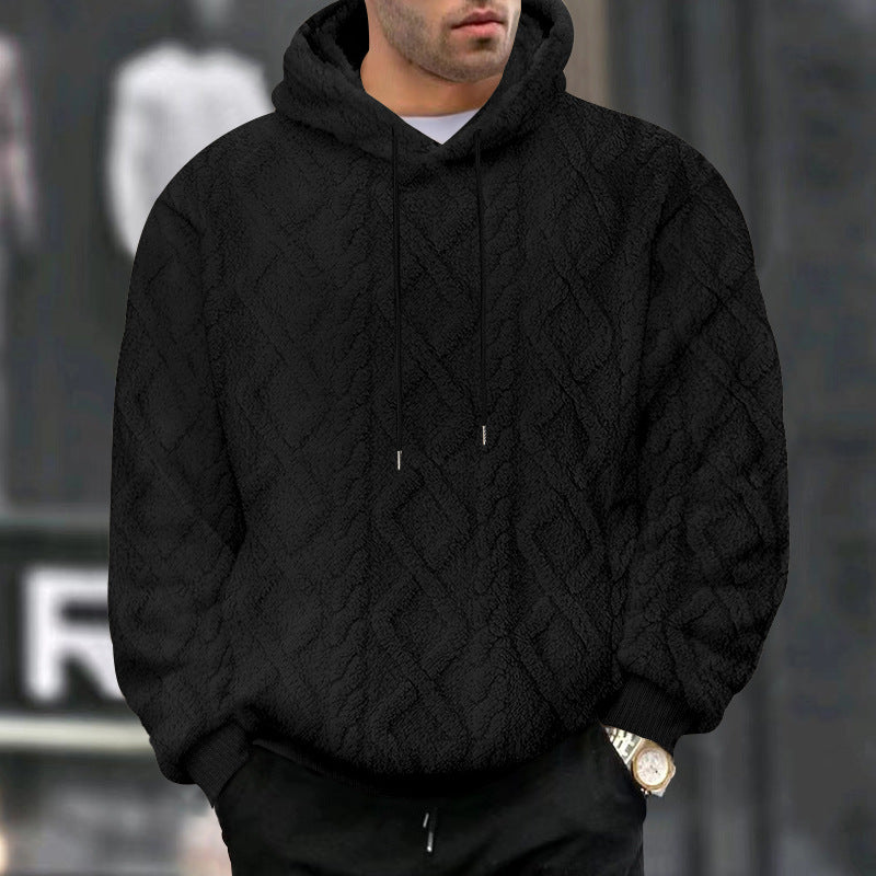 Herren Pullover Kuschelweich Strukturdesign