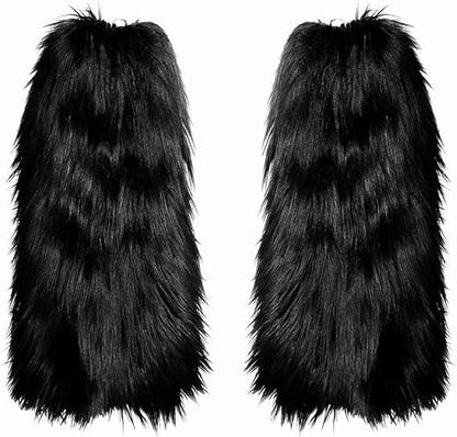 Damen Stylish Fellstulpen Elegante Accessoires