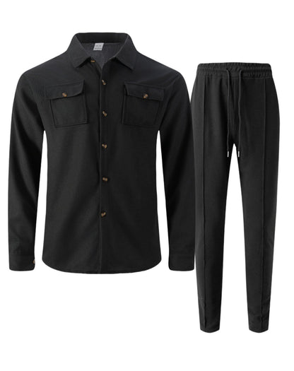 Herren Freizeitanzug Karo Modern Style