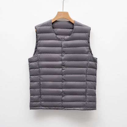 Damen Daunenweste Leicht Elegant