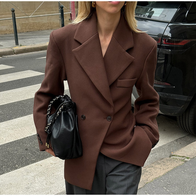 Damen Blazer Elegant Figurformend