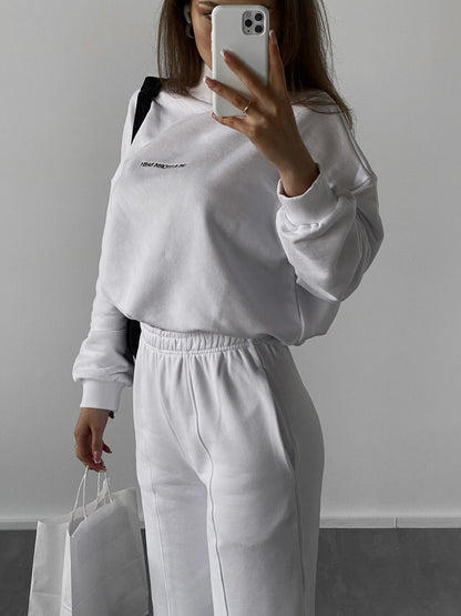 Damen Sport Set Hoodie Jogginghose Bequem