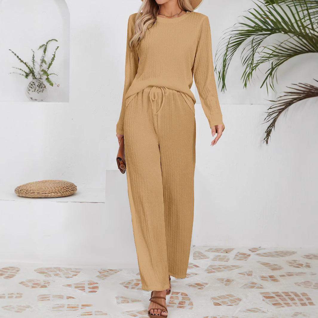 Damen Lounge Set Leicht Elastisch Komfortabel - IdealeKleiden